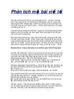 Tài liệu Phân tích một bài viết tốt ppt