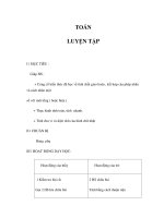 Tài liệu Tóan - LUYỆN TẬP - Tính chất giao hóan docx