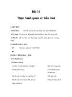 Tài liệu Tự nhiên xã hội 1 - Bài 31, 32 ppt