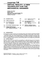 Tài liệu VIRTUAL REALITY - A NEW TECHNOLOGY FOR THE MECHANICAL ENGINEER docx