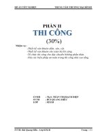 ĐỒ ÁN TỐT NGHIỆP XÂY DỰNG - TRUNG TÂM THƯƠNG  MẠI BỜ HỒ