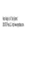 Tài liệu 43 Sony Systems ppt