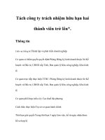 Tài liệu Tách công ty trách nhiệm hữu hạn hai thành viên trở lên docx