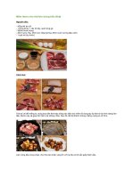 Mềm thơm như thịt kho trứng kiểu nhật 