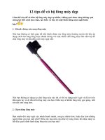 Tài liệu 12 tips để có bộ lông mày đẹp doc