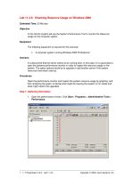 Tài liệu Checking Resource Usage on Windows 2000 docx