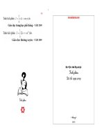 Tài liệu Tích phân-luyện thi đại học 1999-2009 docx