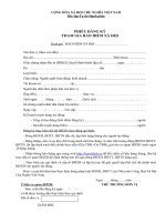 Tài liệu BIỂU MẪU 