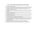 Các quy tắc an toàn về sử dụng bình gas trong bếp