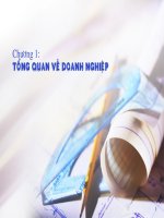 Tài liệu Bài giảng môn Qủan trị doanh nghiệp.Bài 1 pptx