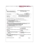 Tài liệu ĐỀ THI KINH TẾ HỌC (có đáp án) - CAO HỌC KINH TẾ 2009 ppt