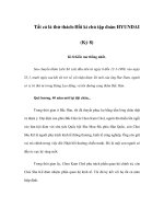 Tài liệu Tất cả là thử thách-Hồi kí chủ tập đoàn HYUNDAI (Kỳ 8) ppt