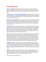 Tài liệu Thương hiệu là gì? ppt