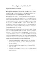 Tài liệu Tại sao công ty của bạn lại cần đến PR? pptx