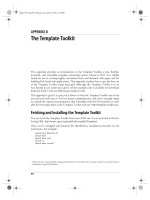 Tài liệu The Template Toolkit pdf