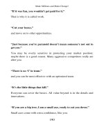Tài liệu Make Millions and Make Change 20 docx