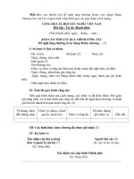 Tài liệu Mẫu báo cáo thành tích đề nghị tặng thưởng (hoặc truy tặng) Huân chương cho cán bộ có quá trình cống hiến qua các giai đoạn cách mạng ppt