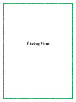 Tài liệu Ý tưởng Virus pptx