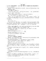 Tài liệu Lý thuyết và bài tập ôn thi CĐ ĐH môn Hóa - Chương 1 docx