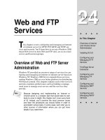 Tài liệu Web and FTP Services pdf