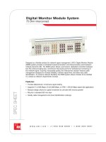 Tài liệu Digital Monitor Module System docx
