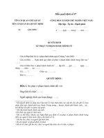 Tài liệu BIỂU MẪU 