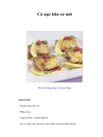 Tài liệu Cá nục kho sơ mít doc