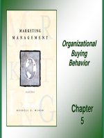 Tài liệu Giáo trình: Marketing Management_ Chapter 05 docx