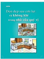Tài liệu Dọn dẹp sau cơn lụt và không khí trong nhà doc