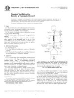 Tài liệu TC ASTM C188 - 95 (2003) docx