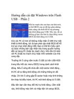 Tài liệu Hướng dẫn cài đặt Windows trên Flash USB – Phần 2 ppt