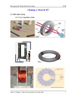 Tài liệu Kỹ thuật đại cượng : Mạch từ (hình minh họa) ppt