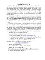 Tài liệu Giải pháp nhân sự docx