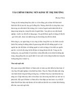 Tài liệu TÀI CHÍNH TRONG NỀN KINH TẾ THỊ TRƯỜNG doc