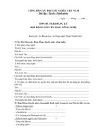 Tài liệu BM.KHCN.02 - Đơn đề nghị Đăng ký hợp đồng chuyển giao công nghệ pptx