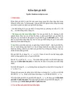 Tài liệu Kiểm định giả thiết pptx