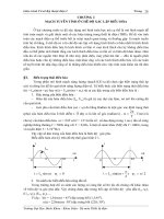 Tài liệu Giáo trình cơ sở Kỹ thuật điện IX pdf