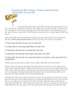 Tài liệu Bí quyết của Mike George: 7 bước chuyển đổi khôn ngoan dành cho các CEO ppt