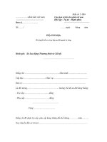 Tài liệu Mẫu giấy giới thiệu di chuyển hồ sơ và trợ cấp ưu đãi người có công pdf