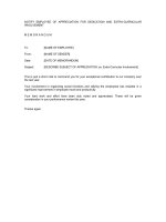 Tài liệu NOTIFY EMPLOYEE OF APPRECIATION FOR DEDICATION AND EXTRA-CURRICULAR INVOLVEMENT pdf