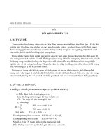 Tài liệu Kinh tế lượng nâng cao - Bài giảng số 1 docx