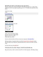 Tài liệu Điều khiển máy tình từ xa như ngồi ngay trước mặt doc