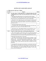 HƯỚNG DẪN CHẤM MÔN LỊCH SỬ 