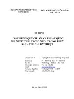 Tài liệu DỰ THẢO 