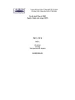 Analytics entrance exam 