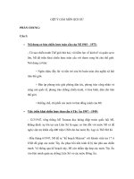 Tài liệu Đáp án đề thi tuyển sinh Đại học 2010 môn Lịch sử khối C docx