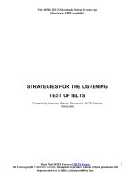 Tài liệu IELTS Listening_2 doc