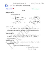 Tài liệu Đề và đáp án thi thử đại học môn Toán 2010_Đề số 5 doc