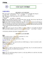 Chu de 3 cac luc co hoc 