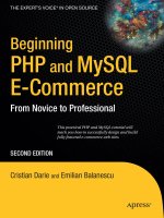Apress beginning PHP and MySQL e commerce 